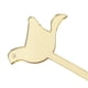 thumbnail image 5 of 4pcs Gold Mirror Cake Topper Heart Lip Girls Dress Ropa de Bebé Decoraciones de Pasteles, 5 of 9