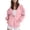 Pink, variant on AKOEE Women's Oversized Zip Up Hoodie Jackets with Pockets Long Sleeve Cat Printed Baggy Y2k Sweatshirt Coat (XL, Wine)