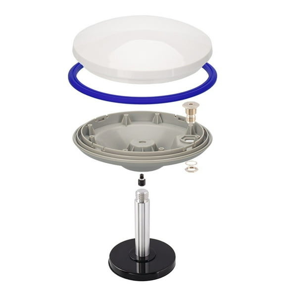 Bgsha Coquille d'Antenne GNSS GPS GLONASS BDS Bande S Haute Précision RTK Adaptateur de Coquille d'Antenne GNSS Valve de Ventilation Base