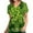 Floral, variant on St. Patrick's Day Scrubs Tops For Women Plus Size Working Uniform With Pocket V-Neck Work Utility&Safety Tops Nursing Uniform Printed Worker Protective Working Uniform Shirts