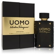 Salvatore Ferragamo Uomo by Salvatore Ferragamo Limited Edition Eau De Toilette Spray 3.4 oz for Men Pack of 3