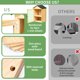 thumbnail image 4 of Little Library Box para exteriores de madera maciza impermeable de 2 niveles, 4 of 7
