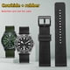 thumbnail image 4 of Correa de reloj de piel de vaca con parte inferior de silicona para HUAWEI Omega Tissot IWC, accesorios de pulsera de goma impermeables para hombre de 20 mm y 22 mm, 4 of 5