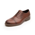 thumbnail image 2 of Flexi Hombre Zapato Oxford Piel Chocolate Café Formal 404602 chocolate 27.5 Flexi 404602, 2 of 5