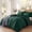 Green, variant on 2/3PCS Diamond Lattice Solid Color Quilt Set.Equipped With Pillowcase Lightweight Skin-friendly Breathable(Purple,King)