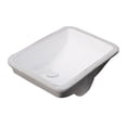 thumbnail image 3 of CB HOME 21 x 15 in Undermount Bathroom Basin Single Bowl U-Shaped Sink, Ceramic Lavatory Vanity Bathroom Sink Basin, 3 of 4
