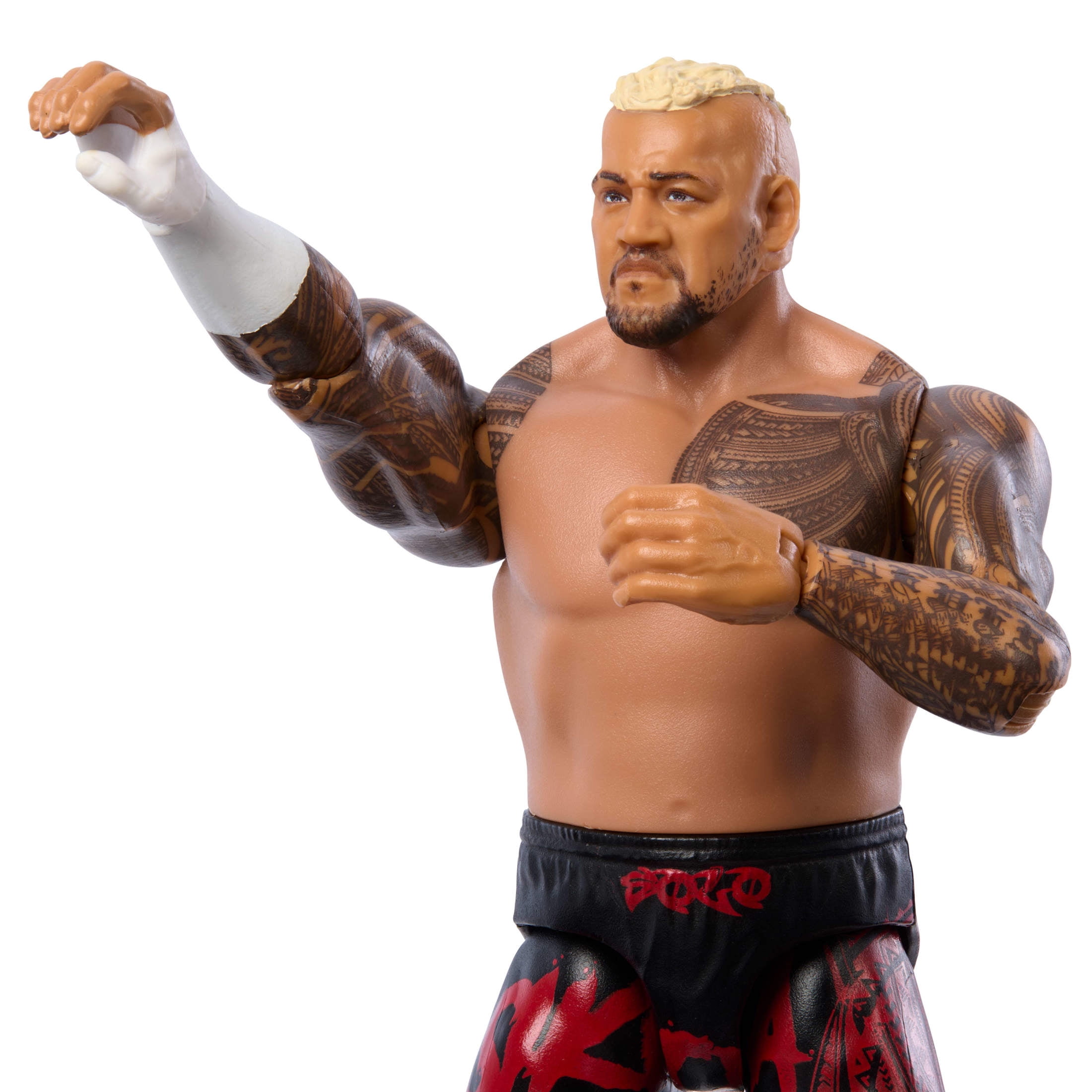 WWE Solo Sikoa Action Figure, Main Event Series #151 6-inch Collectible Superstar with Articulation