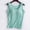 Green summer tops for women, variant on pimelu Tank Tops for Women Womens Tops Plus Size Loose Breathable Soft Sports Yoga Tank Shirts with Padded Fashion Solid Sleeveless Summer Tops