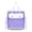 Purple, variant on WSZZL Large Capacity Multi Compartment Tote Bag, Crossbody Handheld Organizer for Books Stationery Daily Essentials, for Travel Commute Shopping, Practical Shoulder Bag for Women