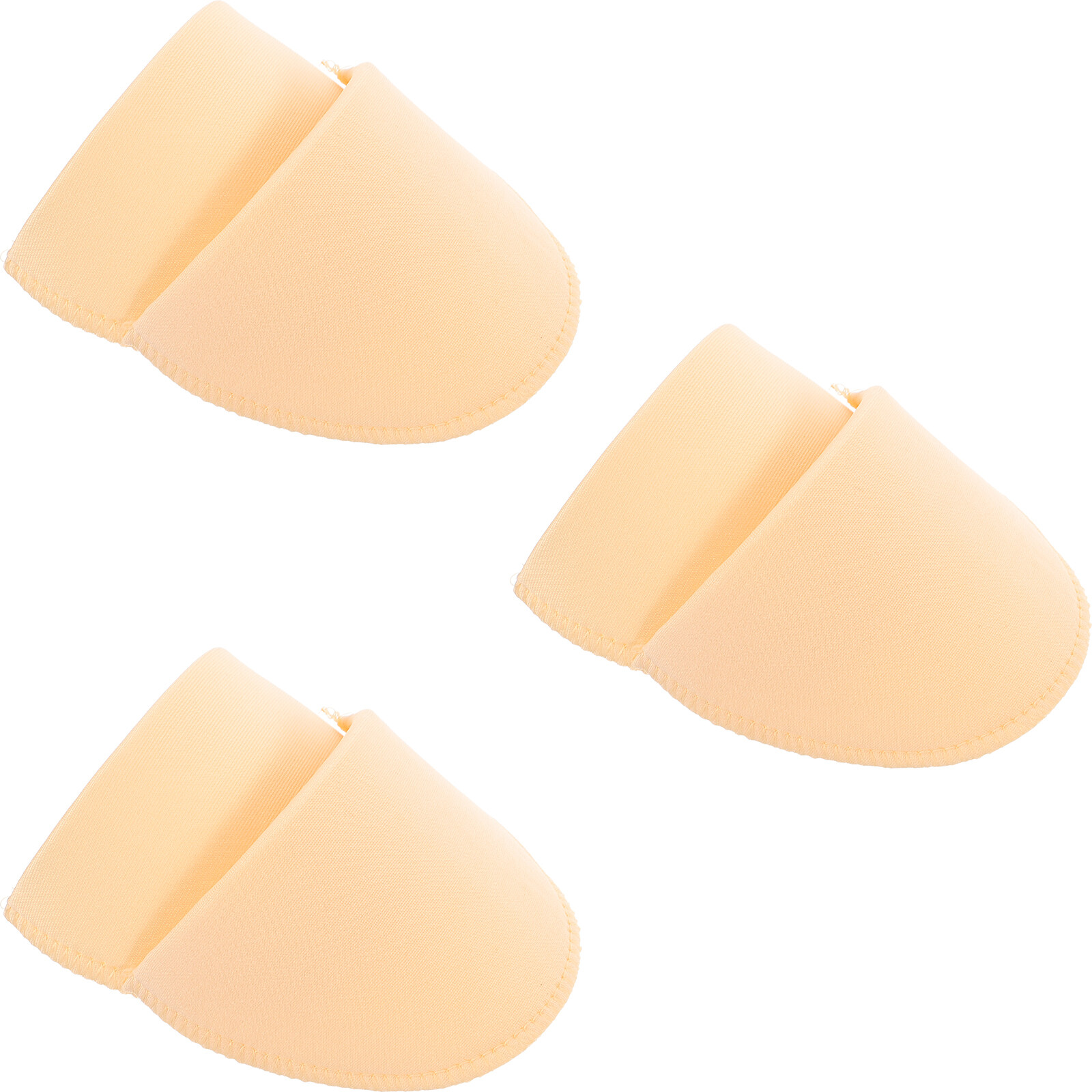 3 Pairs of Comfortable Shoulder Pads Polyester Shoulder Pads