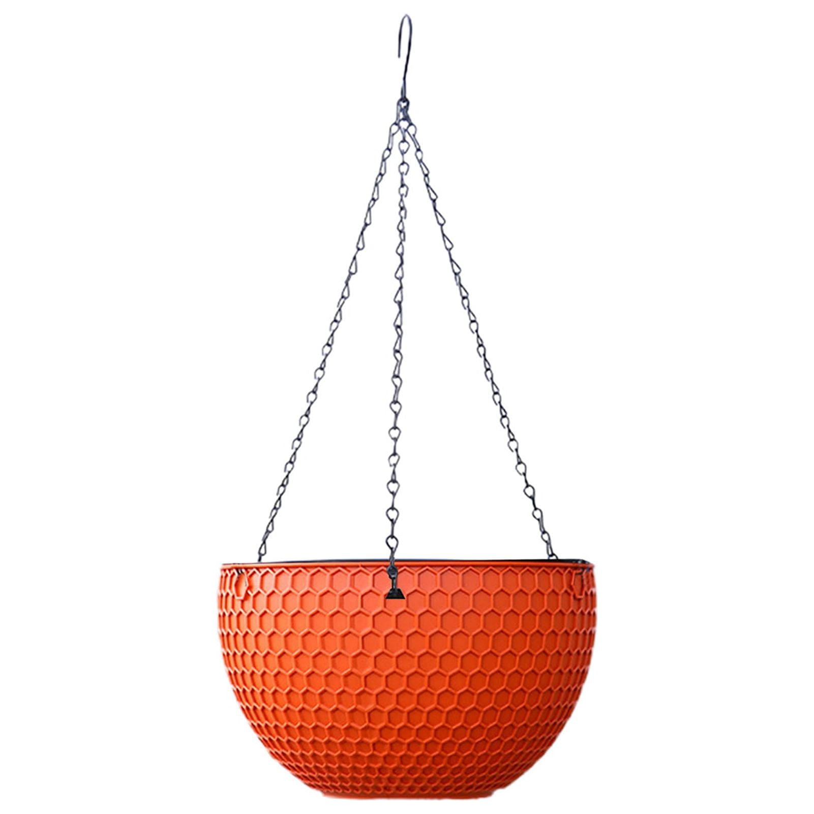 Travelwant Hanging Planters for Indoor Plants, Outdoor Garden Planter Pots, Storm Gray, Honeycomb