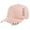 Pink, variant on AWZXDE Unisex Solid Color Metal Rings Fashion Baseball Hat Casual Cap With Design Features For Men And Women White