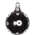 thumbnail image 4 of Vickerman M144384 Teal Sea Blue Polka Dot Candy Ball Ornament, 8 in., 4 of 7