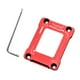 thumbnail image 1 of Marco de contacto de CPU, aleación de aluminio Anti flexión LGA17Xx-Bcf Soporte Marco corrector de flexión Plano posterior para 12TH Gen LGA1700 Rojo Yotijar Marco de corrección de flexión, 1 of 9