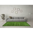 thumbnail image 3 of Ahgly Company Indoor Rectangle Abstract Green Modern Area Rugs, 5' x 7', 3 of 4