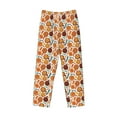 thumbnail image 2 of Vsdgher Hot Fresh Pizza Print Mens Pajama Pants Sleep & Lounge Pants, PJ Bottoms With elastic waistb and Pockets, 2 of 5