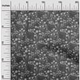 thumbnail image 2 of oneOone Polyester Spandex Gray Fabric Floral Diy Clothing Quilting Fabric Print Fabric By Yard 56 Inch Wide, 2 of 5