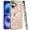Gold, variant on XPM for Apple iPhone 17 (6.3") Phone Case, Diamonds Bling All Around Edges Sparkly Glitter Hybrid with Ring Stand Holder Fashion Good Luck Cover for iPhone 17 (Purple)