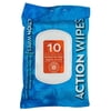 Action Wipes Full-Body Wet Wipes, 10 count
