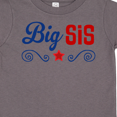 thumbnail image 4 of Inktastic Big Sis Patriotic Sister Girls Toddler T-Shirt, 4 of 5