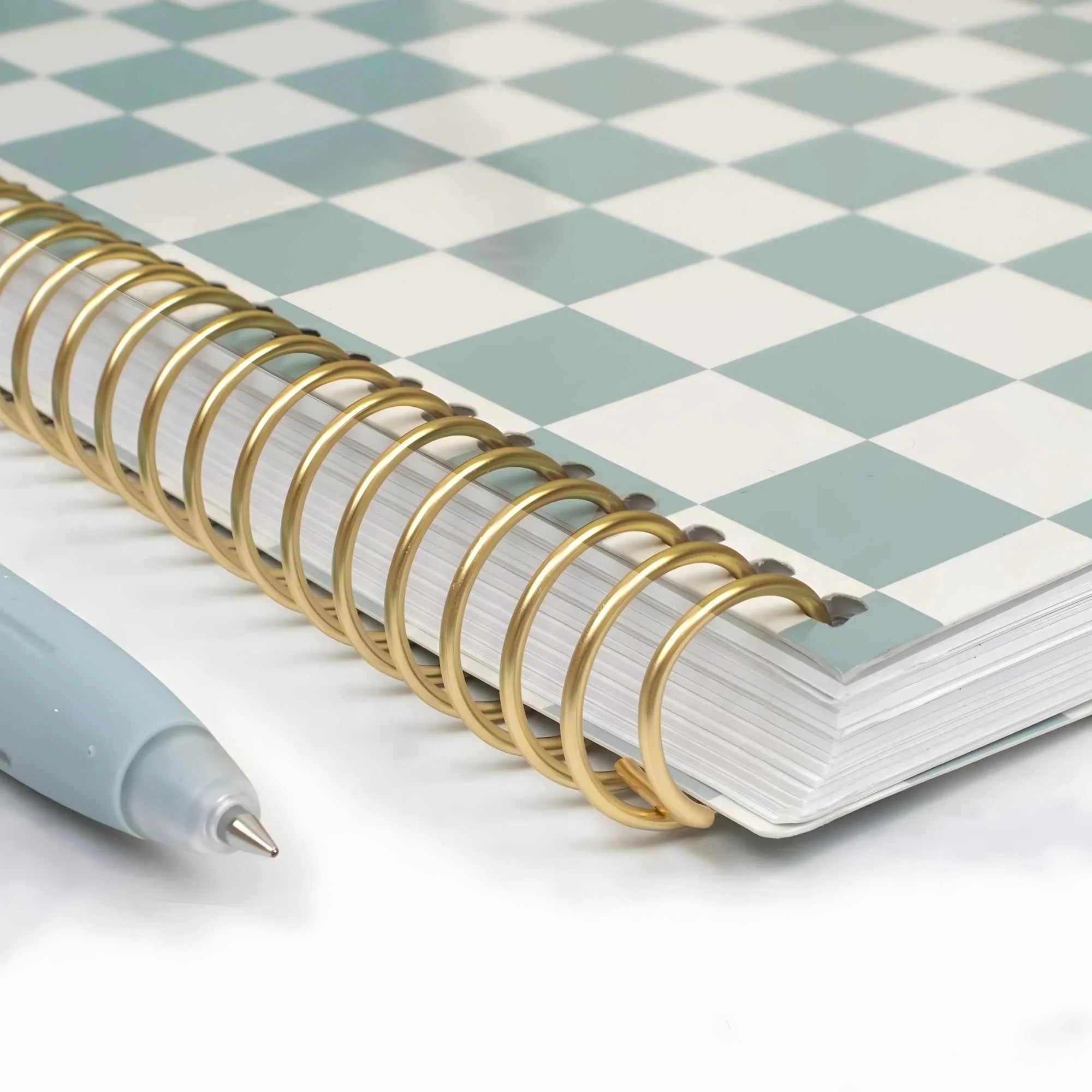 bloom daily planners 2026-2027 Academic Planner, 13 Month Monthly & Weekly Soft Cover, 5.5" x 8.25", Stickers Included, Checkered