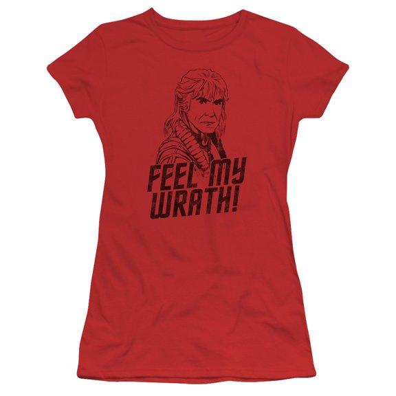 Star Trek - My Wrath - Juniors Teen Girls Cap Sleeve Shirt - XX-Large