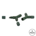 thumbnail image 2 of Vickerman Single Mold LED Set Green Coaxial Y Splitter 6/Bag, CSA/us Listed., 2 of 2