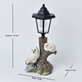 thumbnail image 3 of Solar Garden Statue Light,Resin Sculpture Waterproof Decorative Landscape Ornament Light for Yard Patio Lawn, 3 of 9