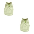 thumbnail image 1 of Ropa para perros Greeniant Chaleco para cachorros Frijol Verde S 2piezas, 1 of 6