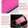 thumbnail image 6 of Adjustable Nylon Fitness Ankle Straps with Steel D-Rings and Neoprene Padding for Gym Resistance Band Workouts, 6 of 9