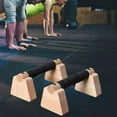 thumbnail image 4 of ELQCSG Parallettes Bars - Wooden Calisthenics Equipment for Handstand Training, Push Up Bars & Calisthenics Bar - Handstand Blocks and Pushup Handles for Men, 4 of 6