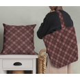 thumbnail image 5 of Soimoi Poly Georgette Fabric Diagonal Check Fabric Prints by Yard 52 Inch Wide, 5 of 5