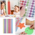 thumbnail image 3 of Shisuyan 10 Sheets Five-Point Star Stickers Students Reward Stickers Reward Stickers Glitter Stickers Kids Stickers Stickers For Kids Five-Point Star Stickers, 3 of 8