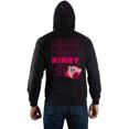 thumbnail image 2 of Nintendo Kirby Mens Black Hoodie Sweater (Small), 2 of 3