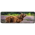 thumbnail image 5 of SKYSONIC Highlande Cow Cattle Meadow Runner Rug, 2'¡Á6' with Rubber Backing Funny Animal Non Slip Entryway Rug Runner Washable Soft Area Rug Carpet for Hallway Bedroom Kitchen Decor, 5 of 6