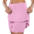 thumbnail image 4 of Clothing 2025 Women's High Waisted Tennis Skirts Tummy Control Pleated Golf Shorts Skirts for Women with Shorts Pockets Navy Tennis Skirts for Women, 4 of 8