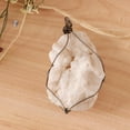 thumbnail image 2 of Colgante irregular Zulema de piedra natural alambre a mano 30mm - 50mm, 2 of 8