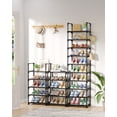 thumbnail image 6 of Kitsure Tall Shoe Rack - 10-Tier Shoe Organizer with Removable Shelves, Space-Saving Shoe Rack for Closet, Entrance, Bedroom, 16.9" x 11.5" x 68.0", Black, 6 of 12