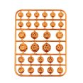 thumbnail image 2 of Bolt Caps Colorful Fashionable Convenient Screw Cap Small Lightweight Screws Cover Decorative Fitting for Modification Motorbike Orange, 2 of 9