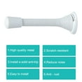thumbnail image 2 of Protector de paredes y puertas de metal blanco Uxcell Flexible Spring Hardware 5 piezas, 2 of 7
