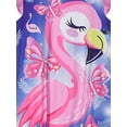 thumbnail image 5 of WIBACKER Girls Nightgowns Pajamas Dress 3D Printed Flutter Sleeve Sleepwear Princess Nightdress for 3-12 Years, 5 of 7