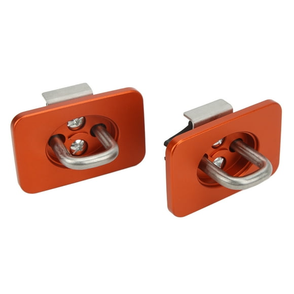 Bull Ring,2pcs Stainless Steel Bull Truck Bed Tie Downs Retractable Tie Down Anchors Enhanced Durability