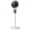 White, variant on Adjustable Height Pedestal Fan 3 Speeds Oscillating Standing Fan Quiet Electric Motor for Home Office Bedroom Kitchen Use(Black）