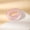 Light Pink, variant on Acrylic Resin Wristband, Wide Irregular Geometric Bangle with Shimmer Effect, Stylish Cuff Jewelry for Ladies, White