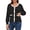 Black, variant on Usaibhir Womens Knit Button Up Cardigan Sweaters with Pockets Long Sleeve Crew Neck Open Front Sweater Jackets Outerwear