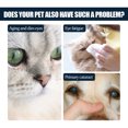 thumbnail image 3 of pet eye drops for cats and dogs to remove tear stains, relieve eye discomfort, gently clean facial eye drops, 3 of 5