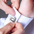 thumbnail image 5 of Jiibva 4Pairs/Set Cufflinks Set Fashion Shirt Cufflink Classic Business Shirt Cuff Links Elegant Tuxedo Cufflinks for Wedding Business, 5 of 7
