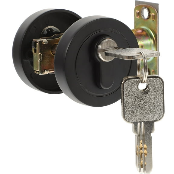 LIFKOME Black Single Cylinder Deadbolt For Residential Set