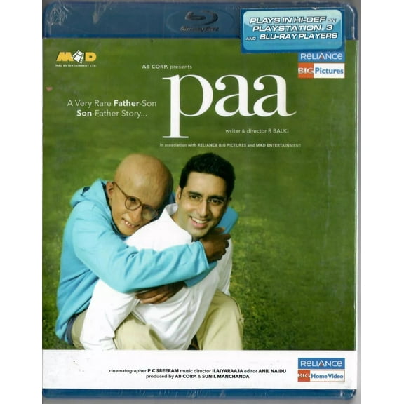 Paa Hindi DVD -English Subtitles