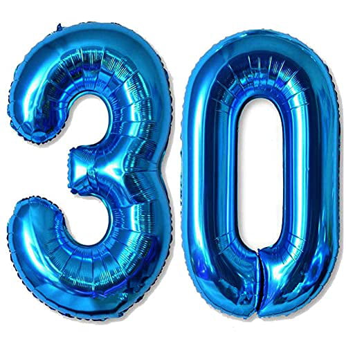 Big Number 42" Foil Balloon Display Age 1-9 Table Centrepiece Party Decorations 